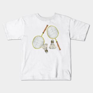 badminton_2 Kids T-Shirt